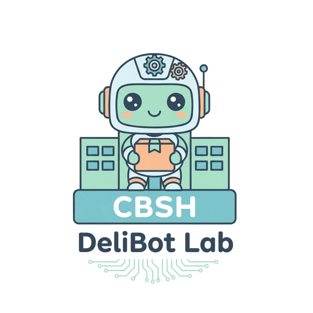 Delibot 로봇 마스코트